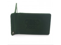 Обкладинка для водійських документів AUDI Zoo-hunt шкіра Крейзі 1058 зелена 