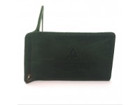 Обкладинка для водійських документів Mitsubishi Zoo-hunt шкіра Крейзі 1064 зелена 