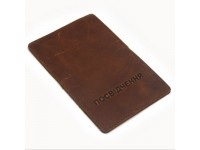 Обкладинка Zoo-hunt формату ID-картки Посвідчення шкіра Крейзі коричнева 5178/к 