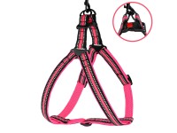 Шлея для Собак BronzeDog Mesh Стандарт Рожевий L(82206/Т) Шлея для Собак BronzeDog Mesh Стандарт Рожевий L(82206/Т)