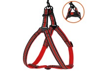 Шлея для Собак BronzeDog Mesh Стандарт Червоний  M(82103/Т) 