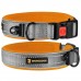 Нашийник для Собак BronzeDog Sport Сіро-Помаранчевий  L(52/041311/Т) 