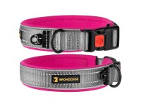Нашийник для Собак BronzeDog Sport Сіро-Рожевий M(51/071311/Т) Нашийник для Собак BronzeDog Sport Сіро-Рожевий M(51/071311/Т)