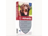 Краплі Bayer Advantix Адвантікс від бліх та кліщів для собак більше 25 кг 1 піпетка Краплі Bayer Advantix Адвантікс від бліх та кліщів для собак більше 25 кг 1 піпетка