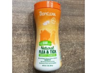Пудра для собак та котів від бліх та кліщів Tropiclean Natural Flea Tick Carpet Powder 