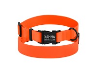 Нашийник для Собак BronzeDog Surf Водовідштовхуючий із Захисним Полімерним Покриттям та Металевою Пряжкою Помаранчевий S(46/6134/Т) Нашийник для Собак BronzeDog Surf Водовідштовхуючий із Захисним Полімерним Покриттям та Металевою Пряжкою Помаранчевий S(46/6134/Т)