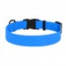 Нашийник для Собак BronzeDog Surf Водовідштовхуючий із Захисним Полімерним Покриттям та Металевою Пряжкою Блакитний  XL(66/6132/Т) 