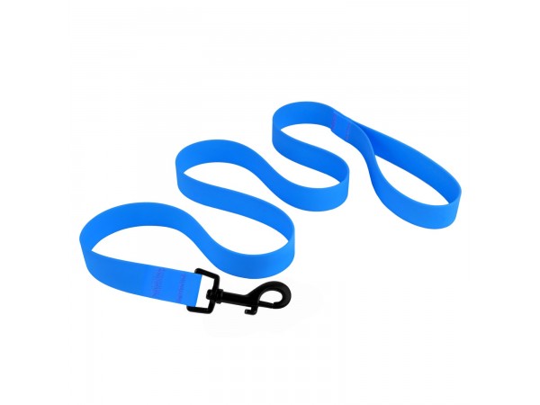 Повідець для собак Bronzedog Surf Водовідштовхувальний із Захисним Полімерним Покриттям Блакитний  L(62/6132/Т) 